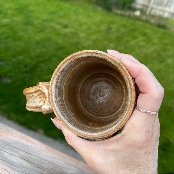 John Coiner Art Pottery Stoneware 3D Wizard Face Mug Coffee Cup 80s Vintage VTG - Picture 13 of 13